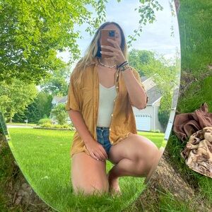 Short Sleeve Button Down